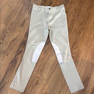 Girls size 14- Equestrian Tan Riding Pants